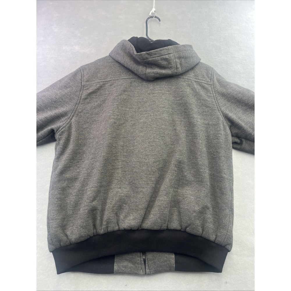 Milwaukee Leather Jacket Hood Women L Black Platinum Heated Hoodie Battery Pack - Picture 5 of 16